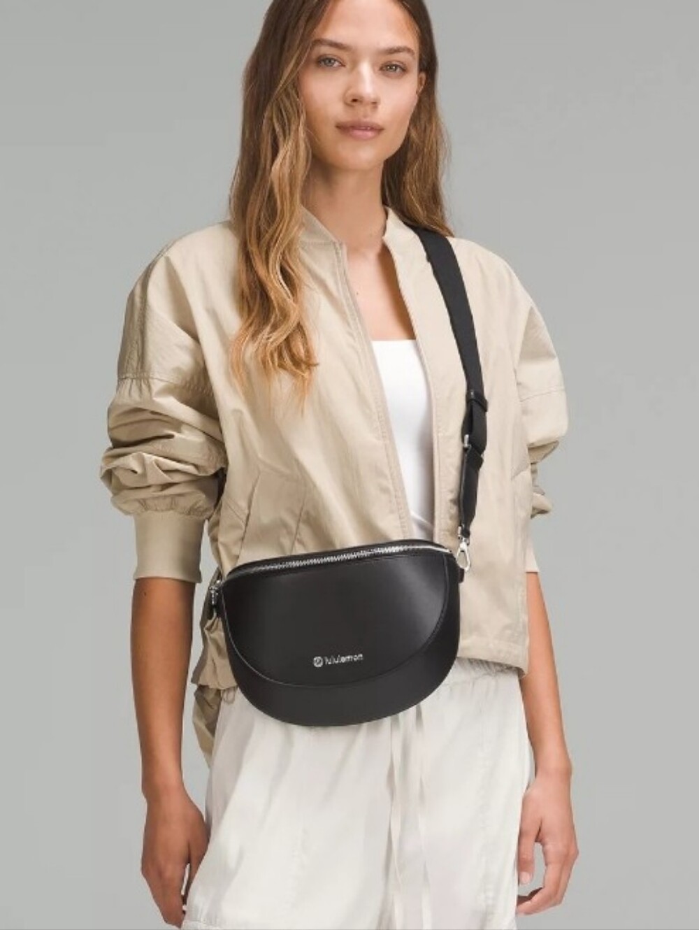 Lululemon Leather Alternative Saddle Crossbody